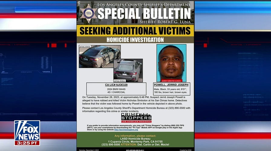 LAPD urges the public to come forward with information about additional victims in serial killer case