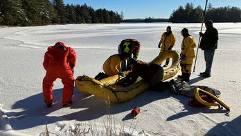 Maine man drowns in lake after checking ice thickness for fishing