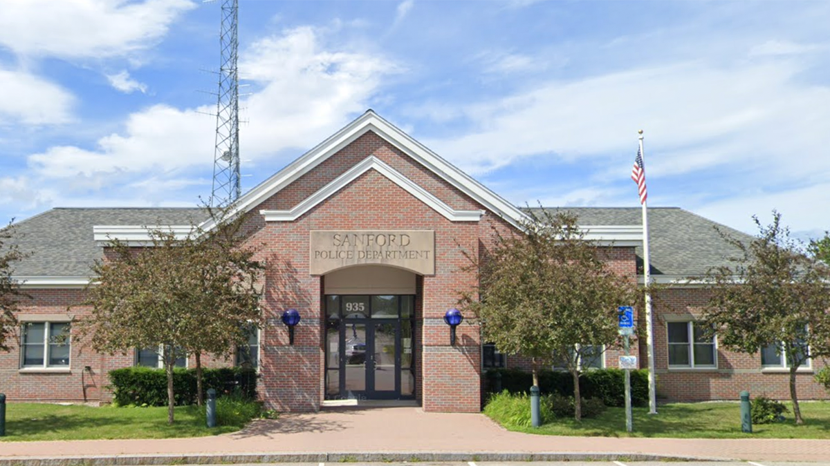 Maine Police Department entrance