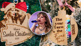 Taylor Swift-inspired Christmas ornaments take over the internet as Swifties display unique designs